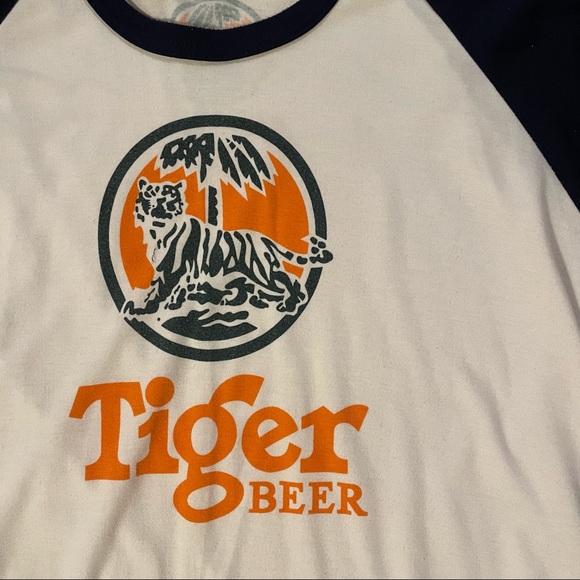 Vintage tiger beer shirt - Picture 2 of 4